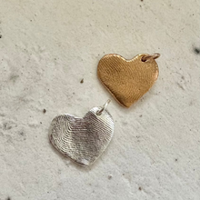 Load image into Gallery viewer, Lasting Impression Heart Shaped Fingerprint