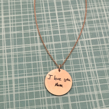 Load image into Gallery viewer, Custom Rose Gold Circle