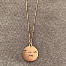 Load image into Gallery viewer, Custom Rose Gold Circle