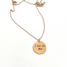 Load image into Gallery viewer, Custom Rose Gold Circle