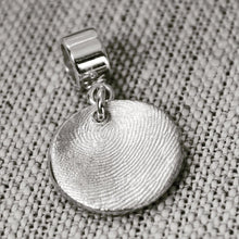 Load image into Gallery viewer, Lasting Impression Fingerprint Bracelet Slider