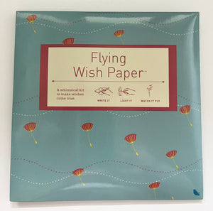 Flying wish paper