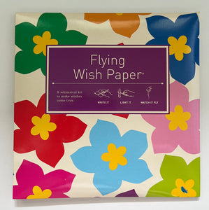 Flying wish paper