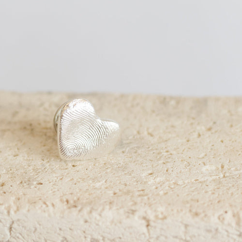 Lasting Impression Heart Shaped Pin