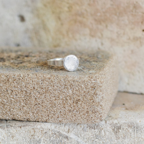 Lasting Impression Fingerprint Ring