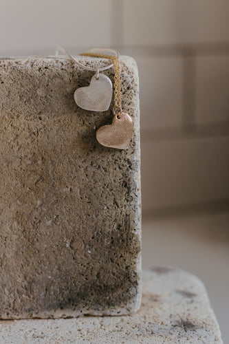 Lasting Impression Heart Shaped Fingerprint