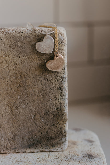 Lasting Impression Heart Shaped Fingerprint